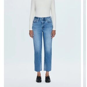 Pistola Denim Size 24 Charlie High Rise Classic Straight Jean